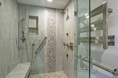 Finished Shower Setup